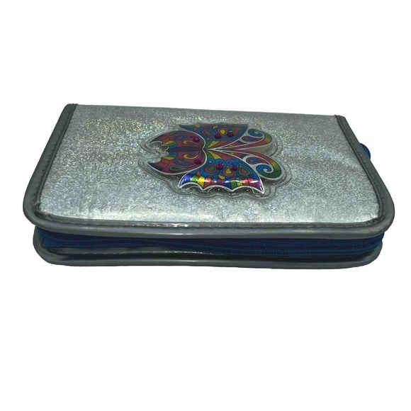 Vintage Lisa Frank Iridescent Rare Butterfly Hologram Planner W/ Tags & Stickers - Picture 2 of 12
